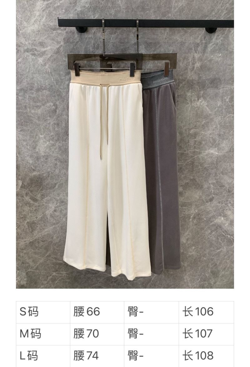 Miu Miu Long Pants